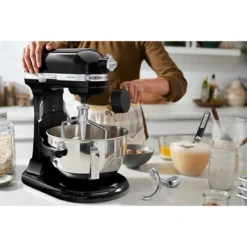 KitchenAid Robot Pâtissier Multifonction Avec Crémaillère Artisan Noir Onyx 500 W 5KSM7580XEOB -KitchenAid || Smeg Soldes Magasin 76122 4 8 Robot patissier multifonction avec cremaillere Artisan noir onyx 500 W 5KSM7580XEOB Kitchenaid