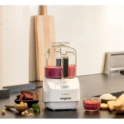 Magimix Mini Hachoir Micro Blanc 18111F 8 Magimix Mini Hachoir Micro Blanc 18111F -KitchenAid || Smeg Soldes Magasin 76165 3 2 Mini hachoir Micro Blanc 18111F Magimix