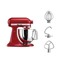 KitchenAid Robot Pâtissier Multifonction Artisan Rouge Empire 300 W 5KSM125EER -KitchenAid || Smeg Soldes Magasin 76190 2 5 Robot patissier multifonction Artisan Rouge Empire 300 W 5KSM125EER Kitchenaid