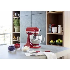 KitchenAid Robot Pâtissier Multifonction Artisan Rouge Empire 300 W 5KSM125EER -KitchenAid || Smeg Soldes Magasin 76190 3 5 Robot patissier multifonction Artisan Rouge Empire 300 W 5KSM125EER Kitchenaid
