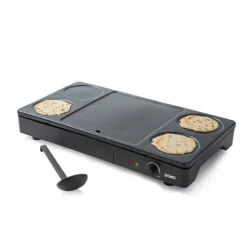 Domo Gourmet-Set Wok Grill Et Crêpes 1000 W DO8712W 7 Domo Gourmet-Set Wok Grill Et Crêpes 1000 W DO8712W -KitchenAid || Smeg Soldes Magasin 780185 2 3 Gourmet Set wok grill et crepes 1000 W DO8712W Domo