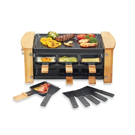 Raclette Grill 6 Poêlons 900 W 1 Raclette Grill 6 Poêlons 900 W
