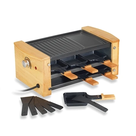 Raclette Grill 6 Poêlons 900 W 3 Raclette Grill 6 Poêlons 900 W – Image 3