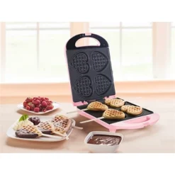 Bestron Gaufrier 4 Petits Coeurs 780 W -KitchenAid || Smeg Soldes Magasin 780205 3 2 Gaufrier 4 petits coeurs 780 W Bestron