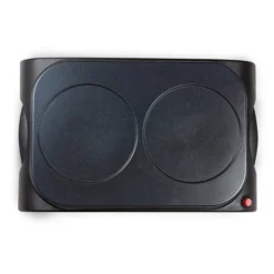 Domo Crêpière Double Pour 2 Crêpes De 18 Cm 1000 W DO8715P -KitchenAid || Smeg Soldes Magasin 780209 2 4 Crepiere double pour 2 crepes de 18 cm 1000 W DO8715P Domo