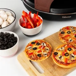 Tristar Pizza Festa - 4 Personnes 900 W PZ-9154 -KitchenAid || Smeg Soldes Magasin 780221 4 1 Pizza Festa 4 personnes 900 W PZ 9154 Tristar