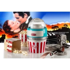 Ariete Appareil à Popcorn 1100 W 2957 Bleu -KitchenAid || Smeg Soldes Magasin 780241 2 1 Appareil a popcorn 1100 W 2957 bleu Ariete