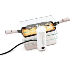 Raclette 2 Personnes Transparence MINERAL -KitchenAid || Smeg Soldes Magasin 780282 2 1 Raclette 2 personnes Transparence MINERAL Lagrange