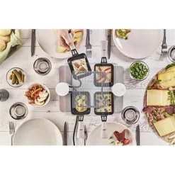 Raclette 4 Personnes Transparence MINERAL -KitchenAid || Smeg Soldes Magasin 780283 2 1 Raclette 4 personnes Transparence MINERAL Lagrange