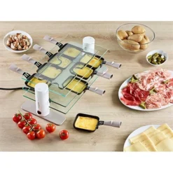 Raclette 8 Personnes Transparence MINERAL -KitchenAid || Smeg Soldes Magasin 780284 3 1 Raclette 8 personnes Transparence MINERAL Lagrange