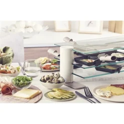 Raclette 10 Personnes Transparence MINERAL -KitchenAid || Smeg Soldes Magasin 780285 3 2 Raclette 10 personnes Transparence MINERAL Lagrange
