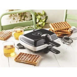 Gaufrier électrique Super 2 Antiadhésif 2 Plaques (gaufres Et Croque-monsieur) Avec Pique -KitchenAid || Smeg Soldes Magasin 780292 3 2 Gaufrier electrique Super 2 Antiadhesif 2 plaques gaufres et croque monsieur avec pique Lagrange