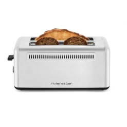 Grille-pain Inox 2 Fentes Extra-longues QGP480 -KitchenAid || Smeg Soldes Magasin 780307 2 1 Grille pain inox 2 fentes extra longues QGP480 Riviera et bar