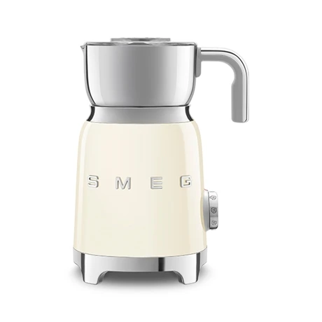 Smeg Chocolatière Et Mousseur De Lait Crème MFF11CREU 1 Smeg Chocolatière Et Mousseur De Lait Crème MFF11CREU