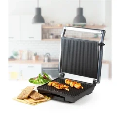 Domo Gril Multifonction 2000 W DO9225G -KitchenAid || Smeg Soldes Magasin 781005 2 1 Gril multifonction 2000 W DO9225G Domo