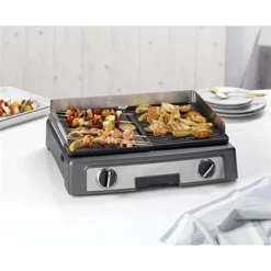 Cuisinart Plancha Barbecue Power XL PL50E -KitchenAid || Smeg Soldes Magasin 78126 3 10 Plancha barbecue power XL PL50E Cuisinart