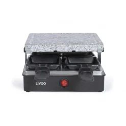 LIVOO Appareil à Raclette 4 Personnes 600 W