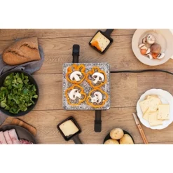 LIVOO Appareil à Raclette 4 Personnes 600 W -KitchenAid || Smeg Soldes Magasin 784002 3 2 Appareil a raclette 4 personnes 600 W Livoo