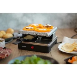 LIVOO Appareil à Raclette 4 Personnes 600 W -KitchenAid || Smeg Soldes Magasin 784002 4 2 Appareil a raclette 4 personnes 600 W Livoo