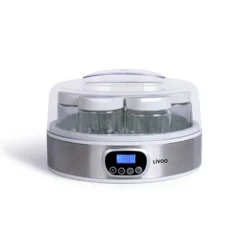 LIVOO Yaourtière Digitale 7 Pots 18 W DOP216