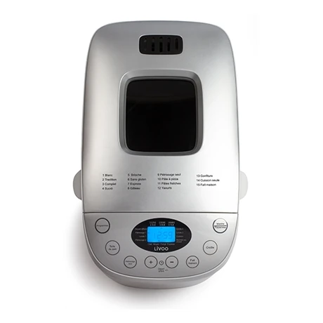LIVOO Machine à Pain - 15 Programmes 850 W DOP205W 2 LIVOO Machine à Pain - 15 Programmes 850 W DOP205W – Image 2