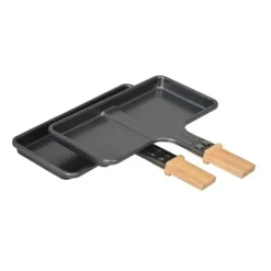 Set Appareils à Raclette Et à Fondue En Bois -KitchenAid || Smeg Soldes Magasin 789021 2 1 Set appareils a raclette et a fondue en bois Kitchen Chef Professional
