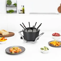 Princess Set Appareils à Raclette Avec Pierre à Cuire Et à Fondue 8 Personnes -KitchenAid || Smeg Soldes Magasin 789022 4 1 Set appareils a raclette avec pierre a cuire et a fondue 8 personnes Princess